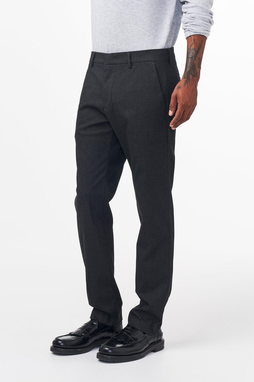NN07 Theo 1067 Pant in Black Multi | Buster McGee Daylesford