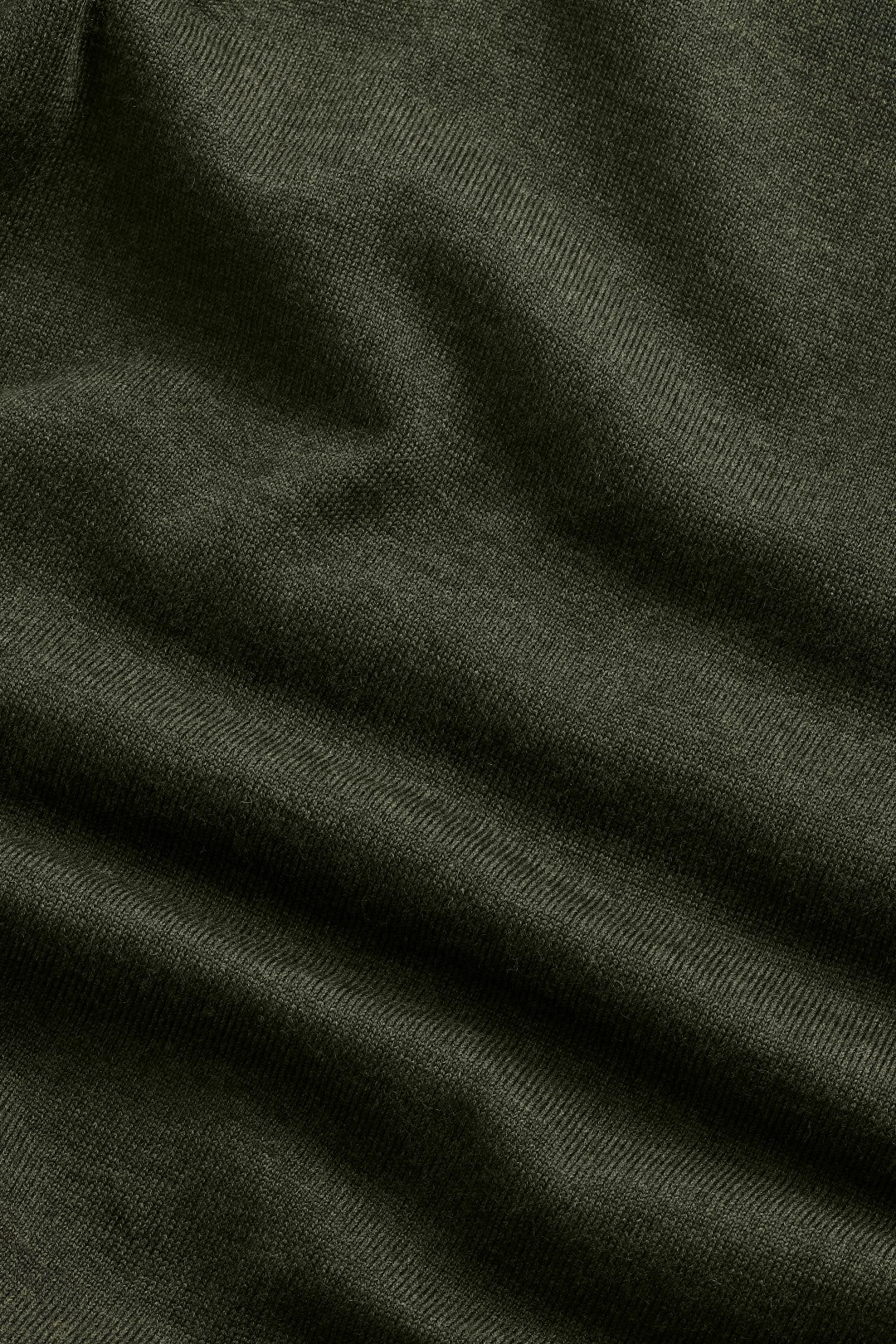 NN07 Ted 6605 Longsleeve Wool Pullover in Dark Army