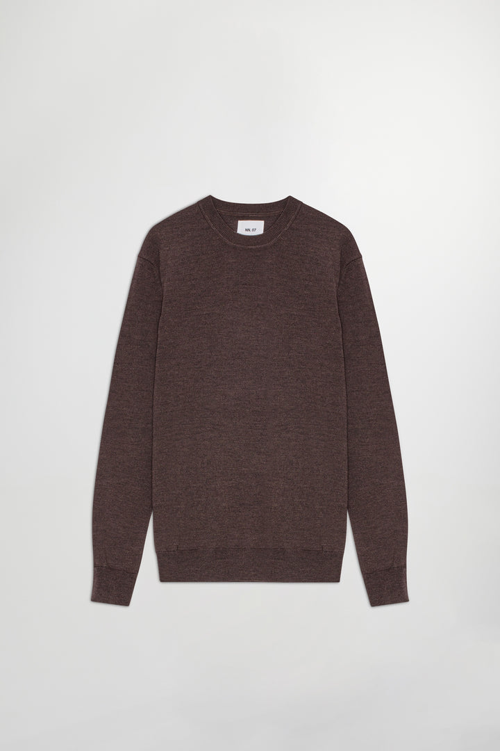 NN07 Ted 6605 Longsleeve Pullover in Demitasse | Buster McGee