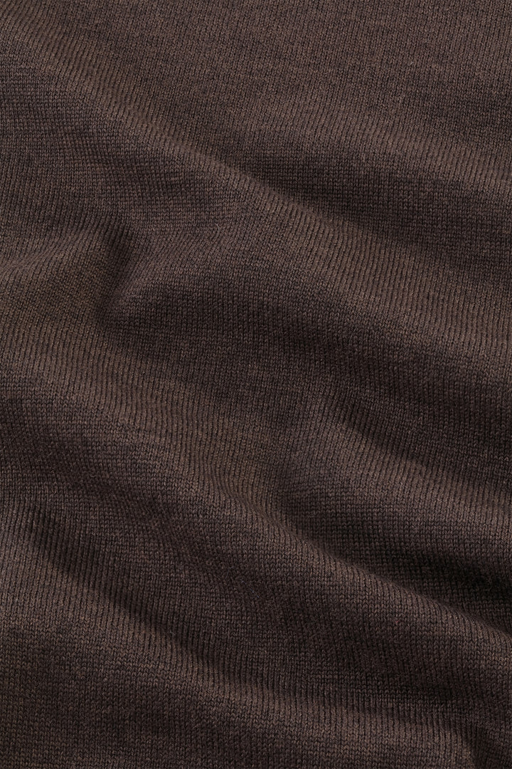 NN07 Ted 6605 Longsleeve Pullover in Demitasse | Buster McGee