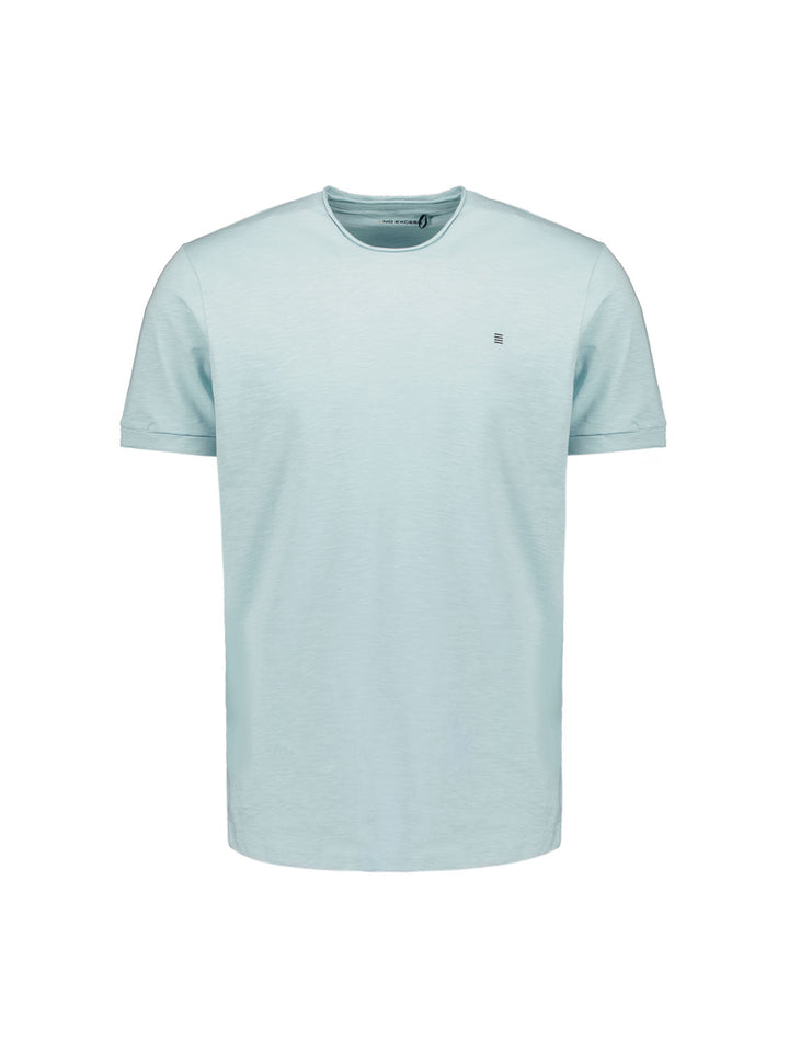 No Excess Crewneck Slub Tee in Ice | Buster McGee