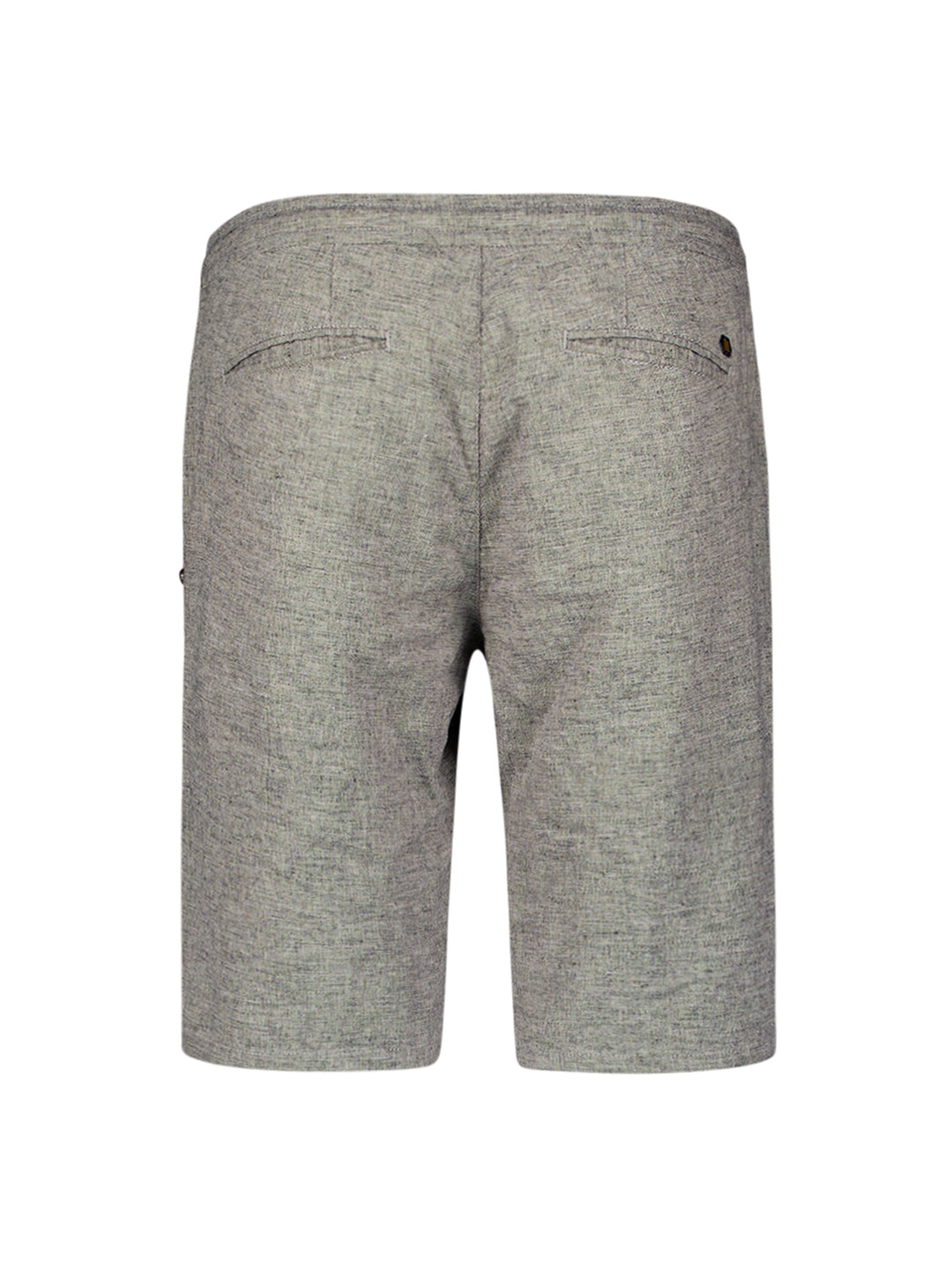 No Excess Men's Linen Blend Shorts in Deep Blue | Buster McGee