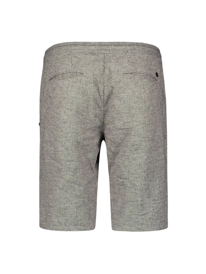 No Excess Men's Linen Blend Shorts in Deep Blue | Buster McGee