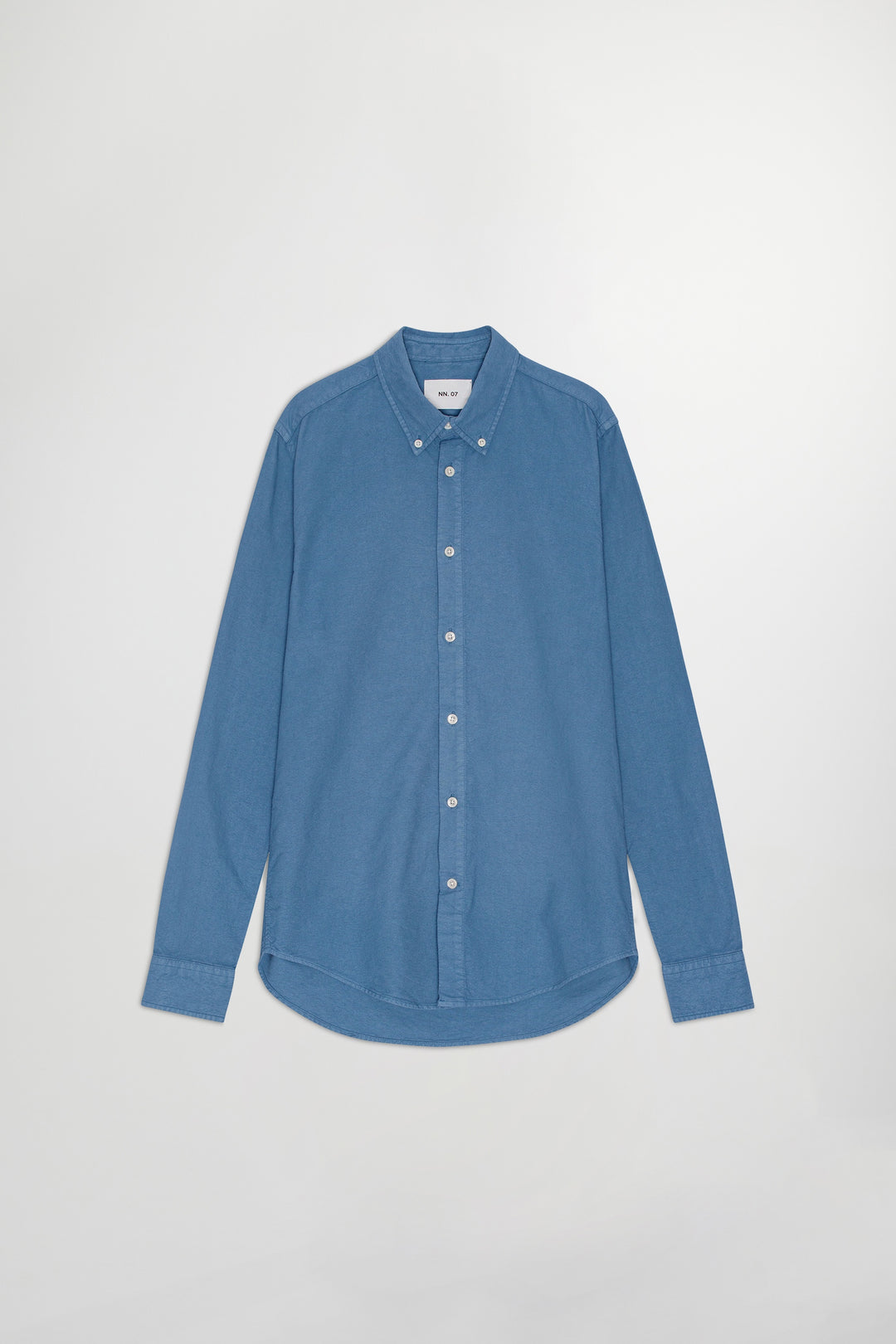 NN07 Arne No PKT 5725 Shirt in Gray Blue | Buster McGee