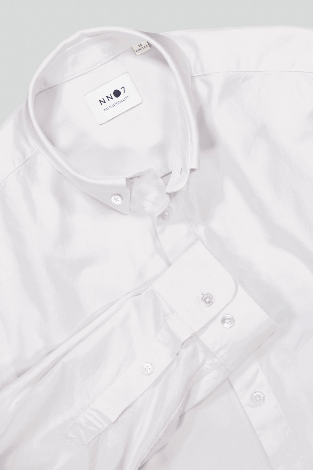 NN07 Arne No PKT 5725 Shirt in White | Buster McGee