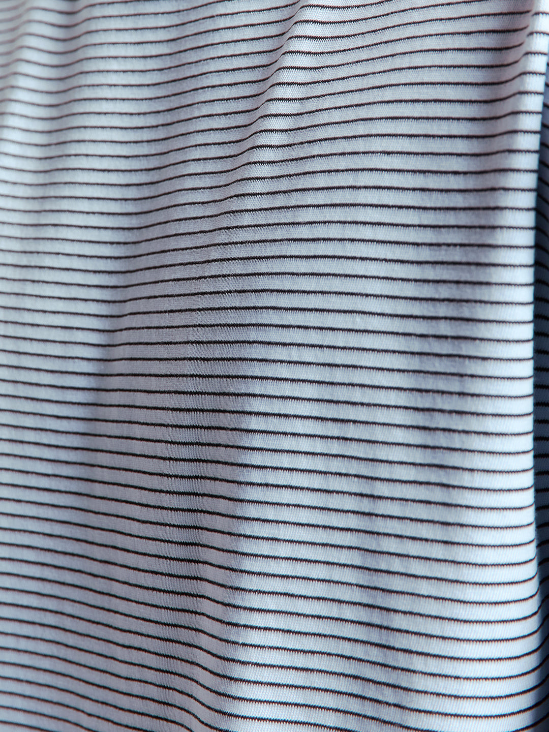 No Excess Crewneck Striped Tee in Sky | Buster McGee