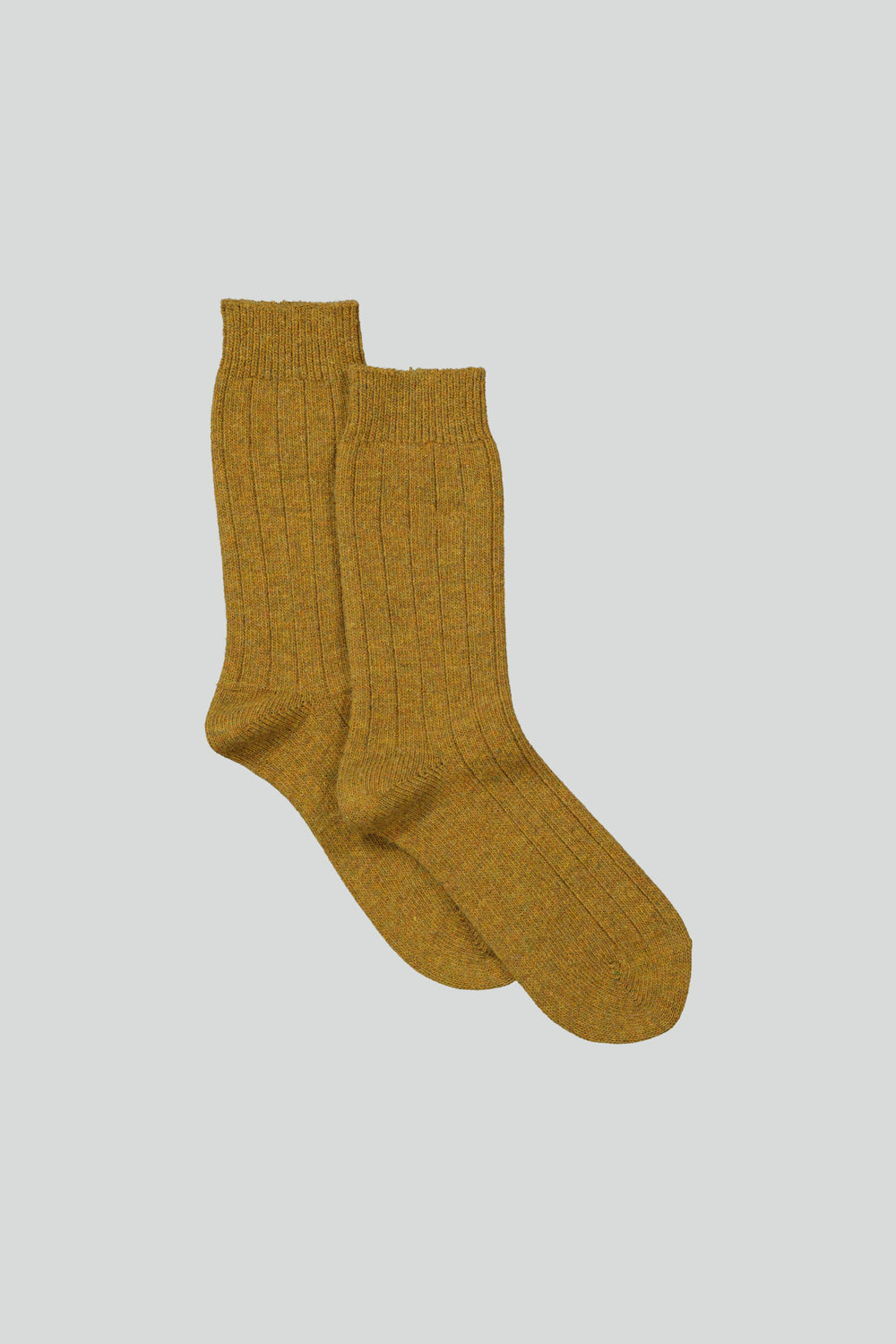 NN07 Sock One Logo 9055 Wool Sock in Light Brown | Buster McGee