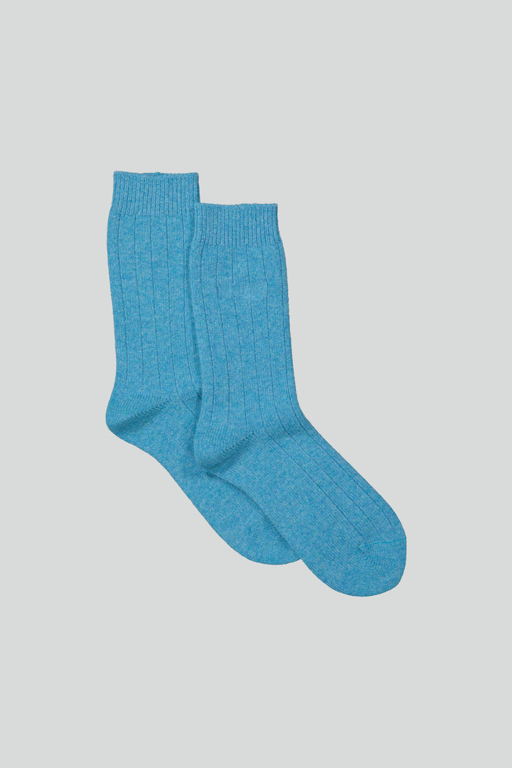 NN07 Sock One Logo 9055 Wool Sock in Tibetan Stone | Buster McGee