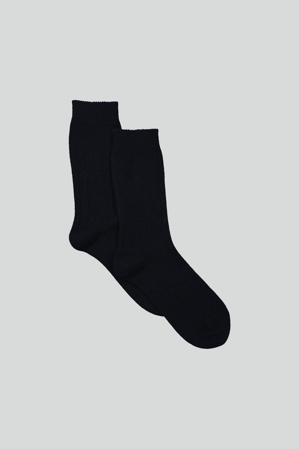 NN07 Sock One Logo 9055 Wool Sock in Navy Blue | Buster McGee