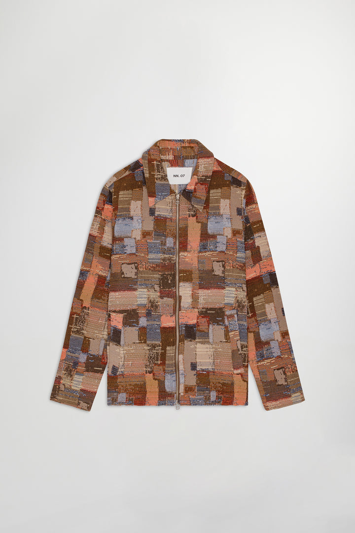 NN07 Ivan Welt 5240 Patchwork Jacket | Buster McGee