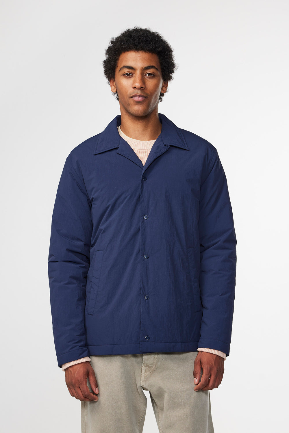 NN07 Matteo 8280 Padded Jacket in Navy Blue | Buster McGee