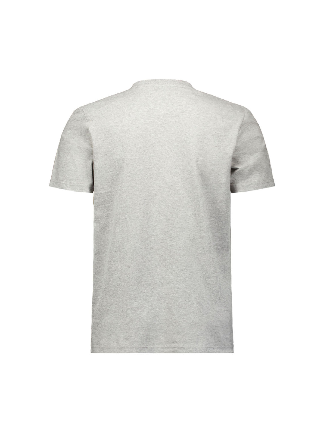 No Excess Solid Basic Crewneck Tee in Grey Melange | Buster McGee