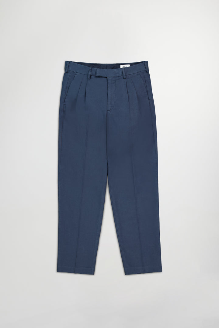 NN07 Fritz 1803 Tapered Pant in Navy Blue | Buster McGee