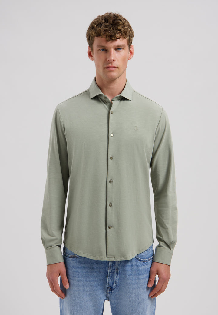 Dstrezzed Bo Shirt in Green Shadow | Buster McGee