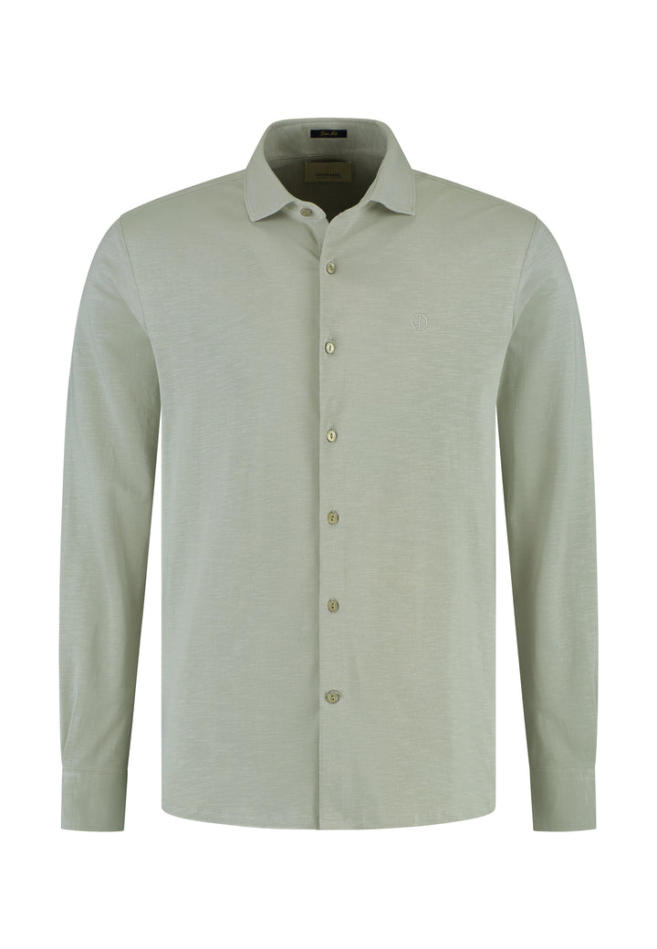 Dstrezzed Bo Shirt in Green Shadow | Buster McGee