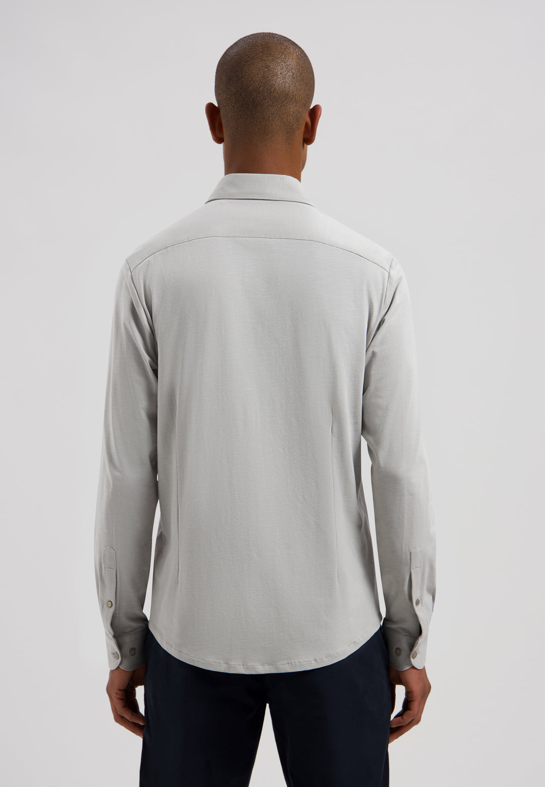 Dstrezzed Bo Shirt in Ghost Grey