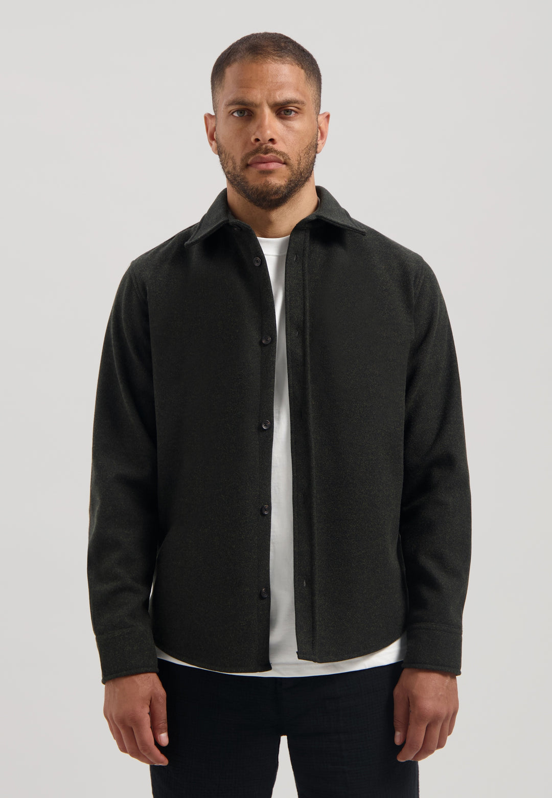 Dstrezzed Ulrik Overshirt in Dark Brown | Buster McGee Daylesford