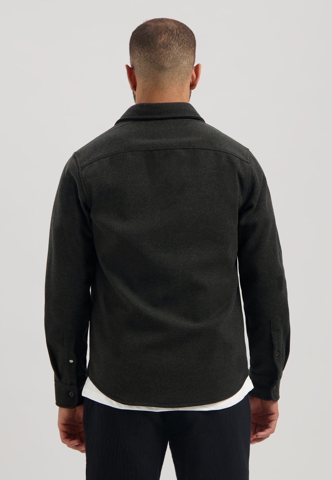 Dstrezzed Ulrik Overshirt in Dark Brown