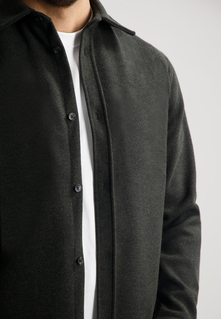 Dstrezzed Ulrik Overshirt in Dark Brown | Buster McGee Daylesford