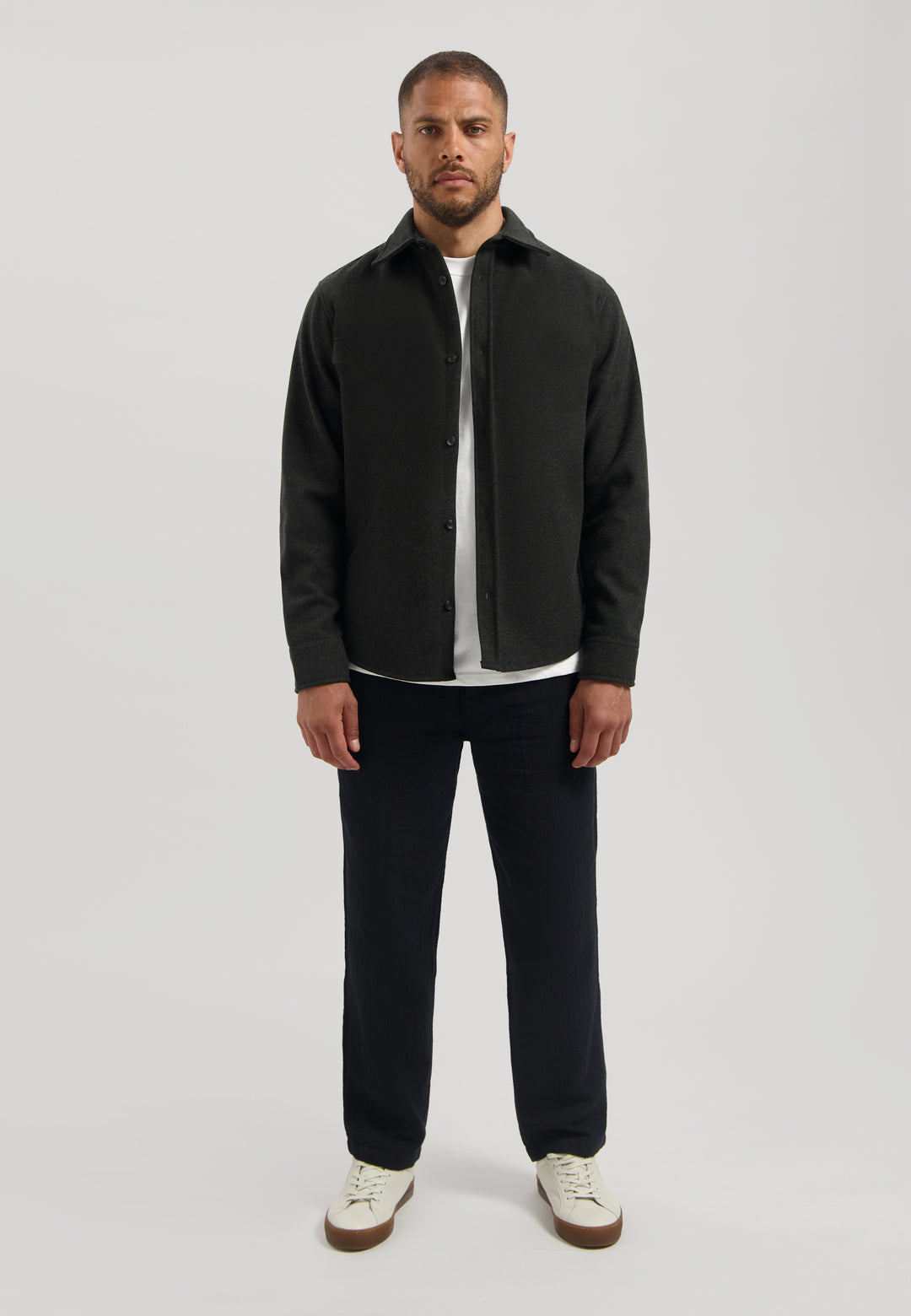 Dstrezzed Ulrik Overshirt in Dark Brown | Buster McGee Daylesford