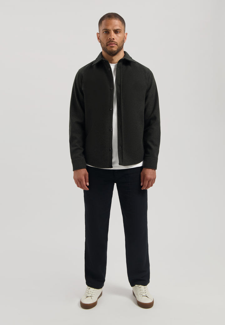 Dstrezzed Ulrik Overshirt in Dark Brown | Buster McGee Daylesford