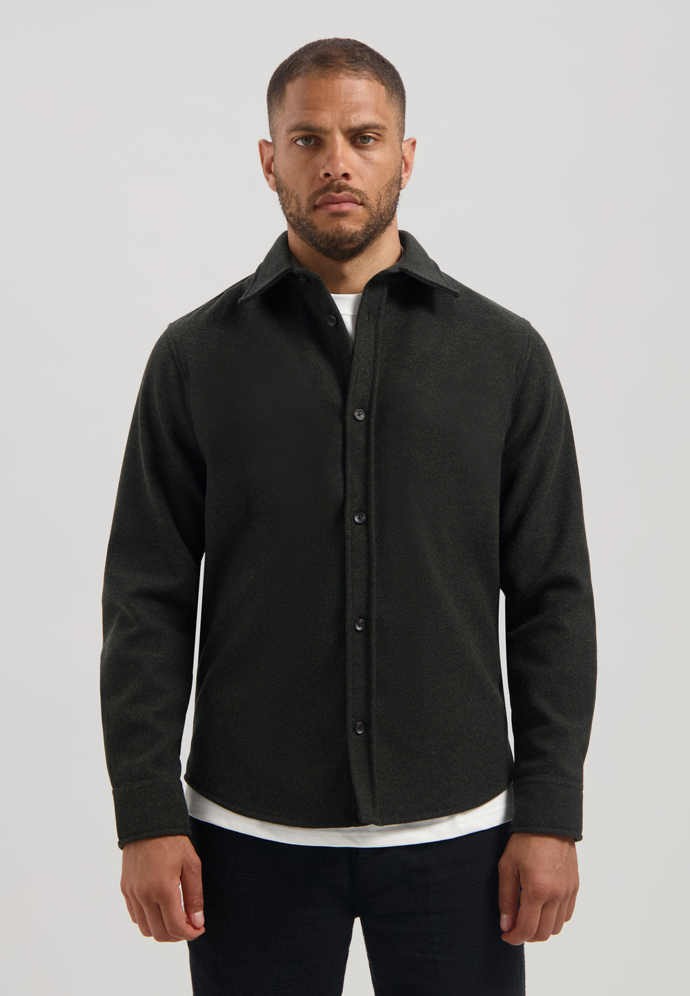 Dstrezzed Ulrik Overshirt in Dark Brown | Buster McGee Daylesford