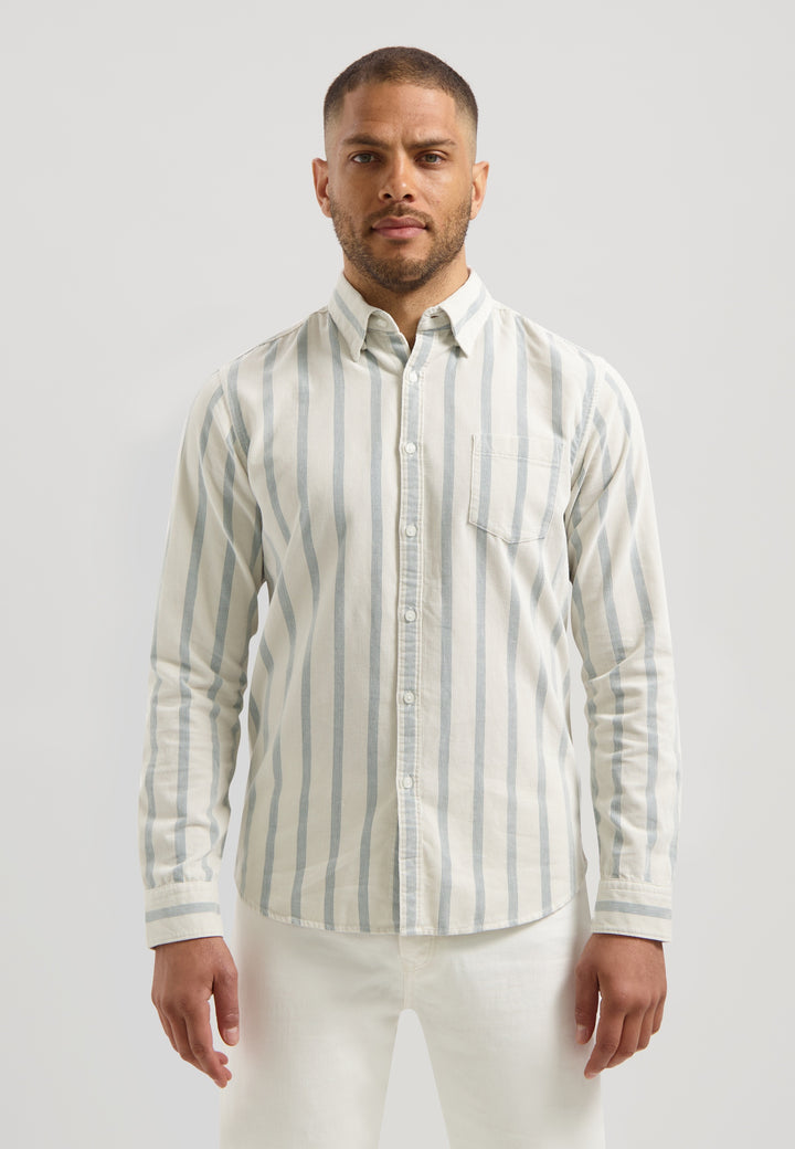 Dstrezzed Alain Longsleeve Shirt in Mallard Green | Buster McGee