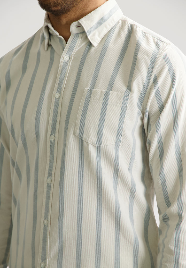 Dstrezzed Alain Longsleeve Shirt in Mallard Green | Buster McGee