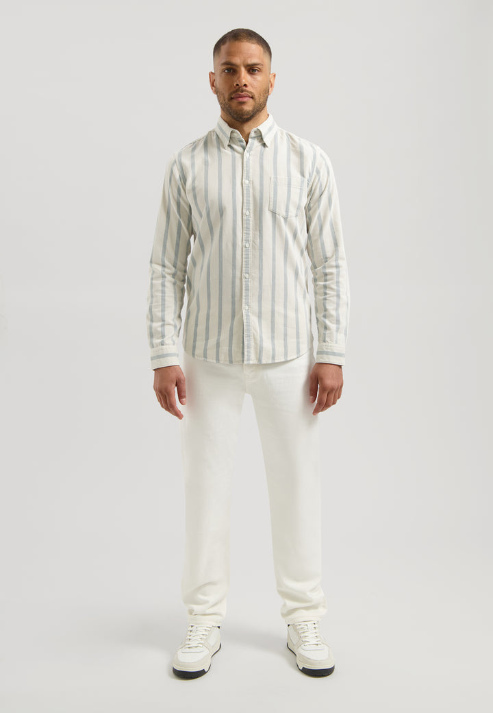 Dstrezzed Alain Longsleeve Shirt in Mallard Green | Buster McGee