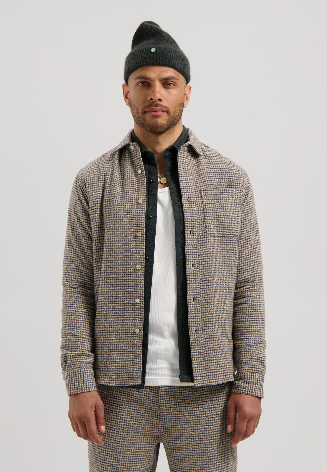 Dstrezzed Mateja Shirt in Vintage Khaki | Buster McGee Daylesford