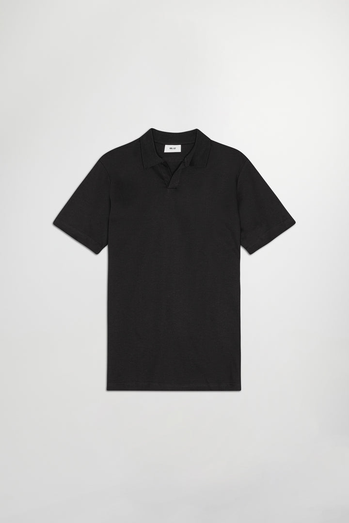 NN07 Paul 3525 SS Polo in Black | Buster McGee