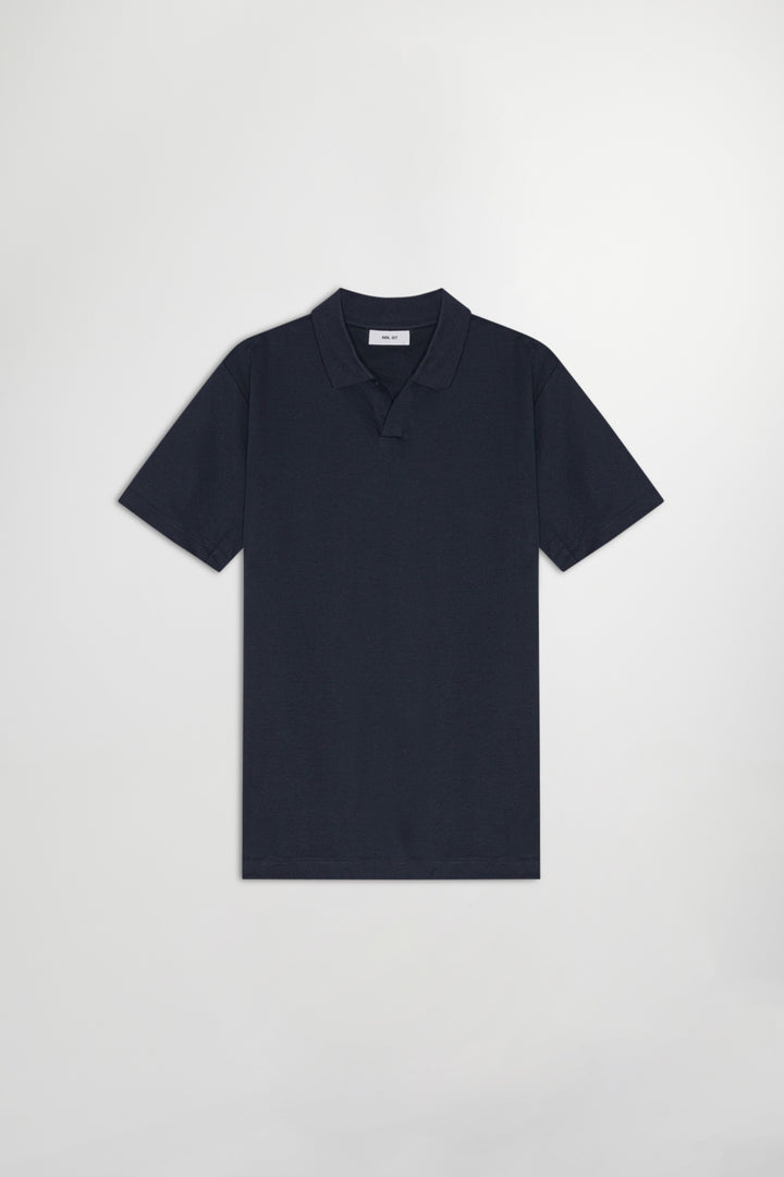 NN07 Paul 3525 SS Polo in Navy Blue | Buster McGee