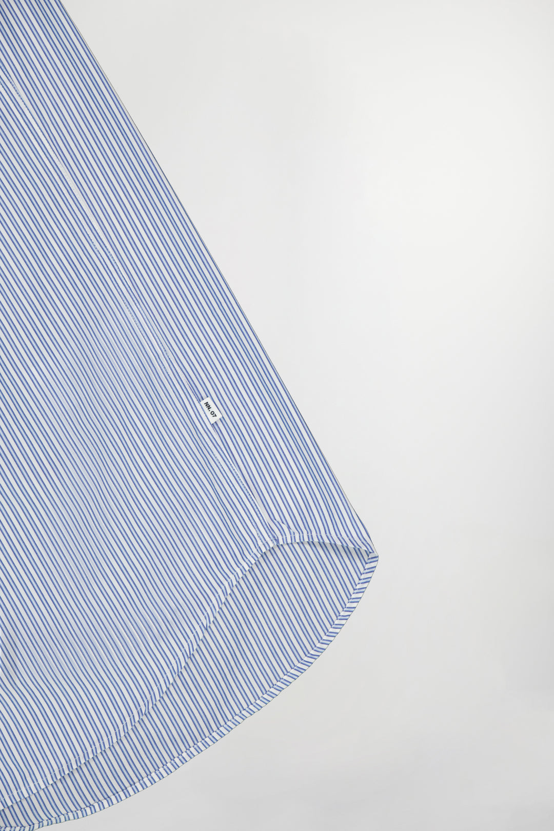 NN07 Cohen 5222 Long Sleeve Shirt in Blue Stripe | Buster McGee