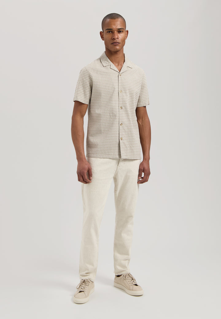 Dstrezzed Gyles Resort Shirt in Timber Wolf | Buster McGee