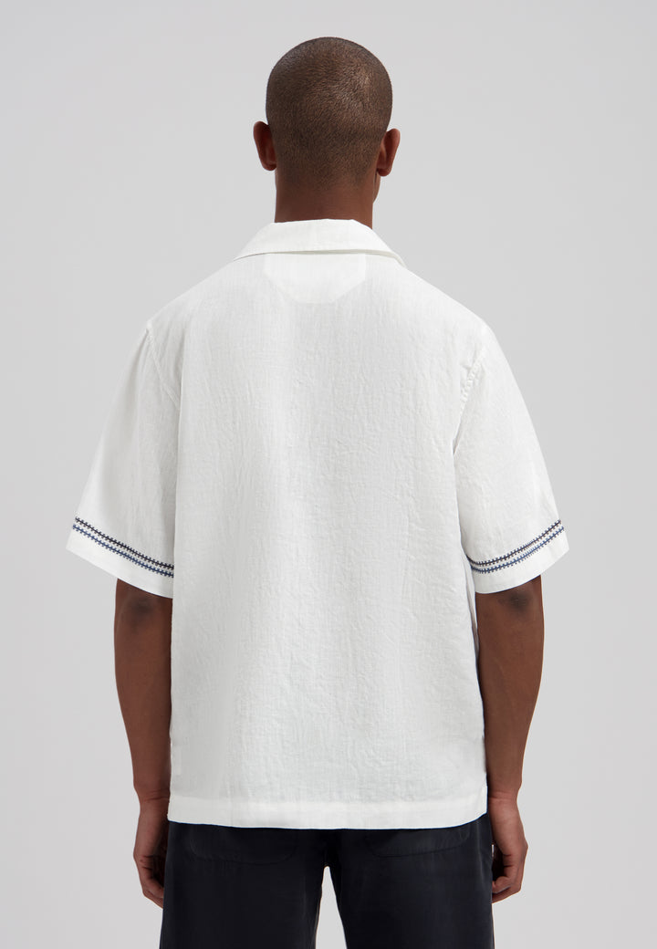 Dstrezzed Hero Artwork Shortsleeve Shirt in White