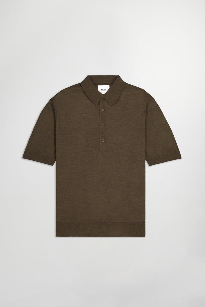 NN07 Raymond SS Polo 6584 in Demitasse | Buster McGee