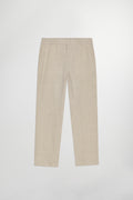 NN07 Billie 1454 Drawstring Linen Pant in Oat | Buster McGee
