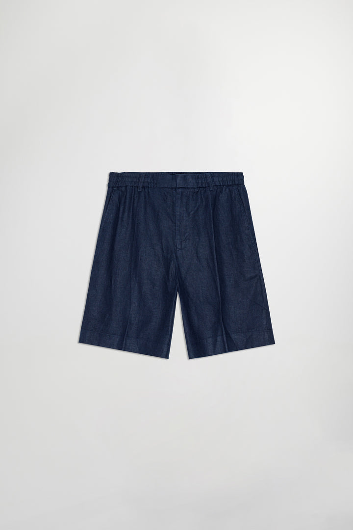 NN07 Billie 1454 Shorts in Navy Blue | Buster McGee