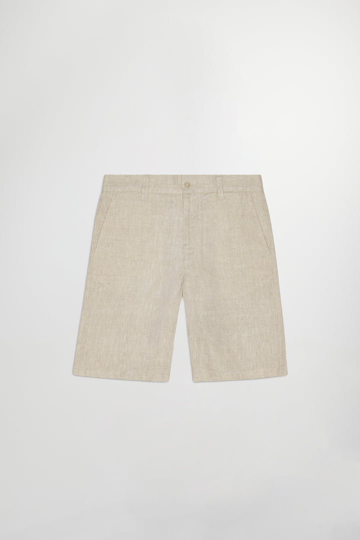 NN07 Crown Shorts 1454 in Oat | Buster McGee