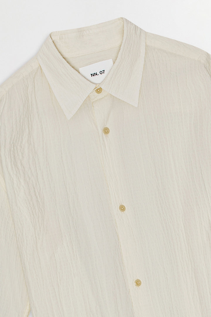 NN07 Freddy SS NO PKT 5721 Shirt in Cannoli Cream | Buster McGee