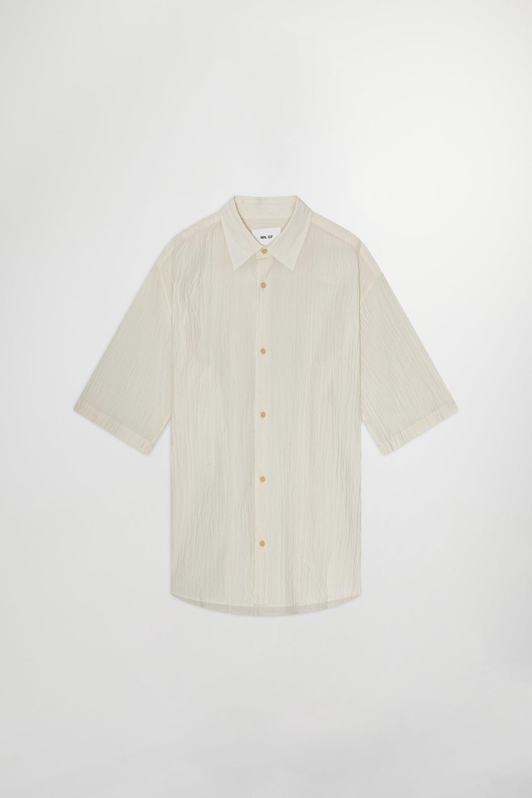 NN07 Freddy SS NO PKT 5721 Shirt in Cannoli Cream | Buster McGee