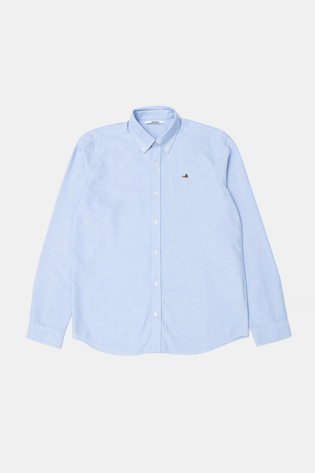 Edmmond Duck Shirt Oxford in Plain Light Blue (FW26)