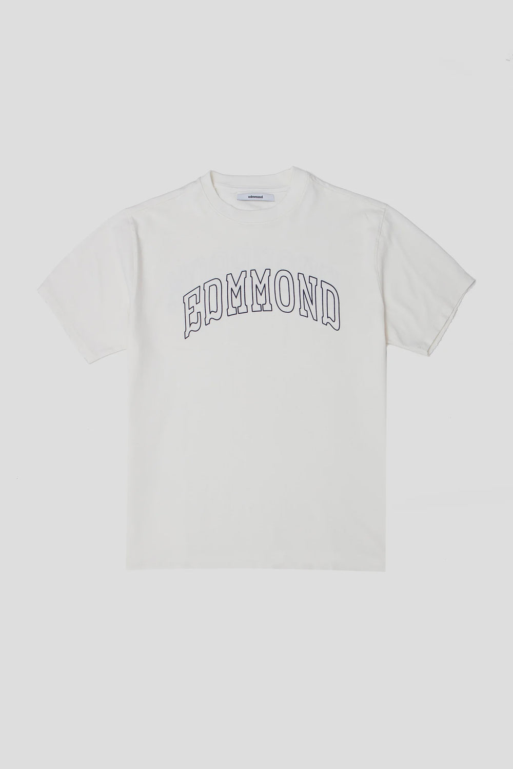 Edmmond Showroom Tee in Plain Off White | Buster McGee