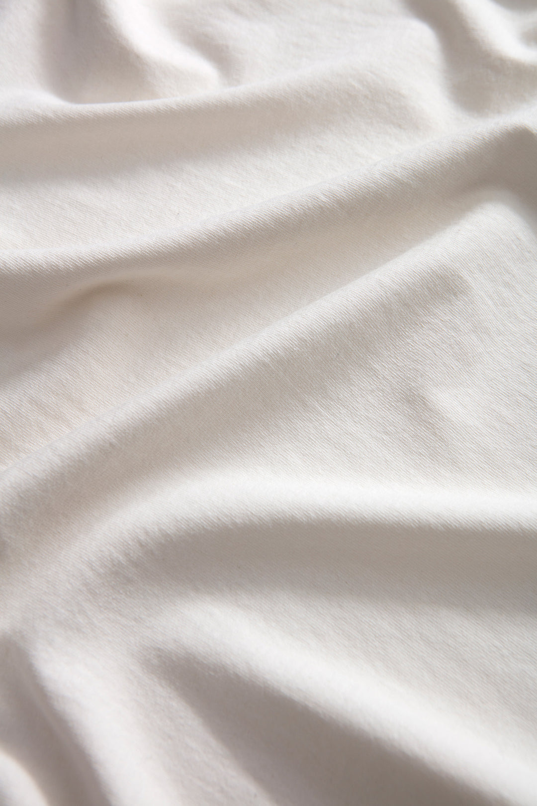 Edmmond Showroom Tee in Plain Off White