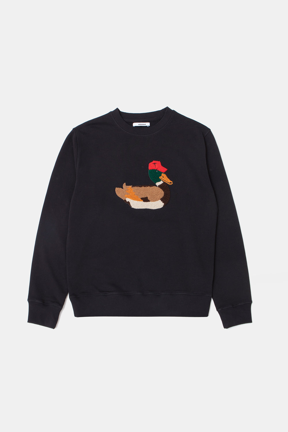 Edmmond Duck Hunt Sweatshirt in Plain Black | Buster McGee