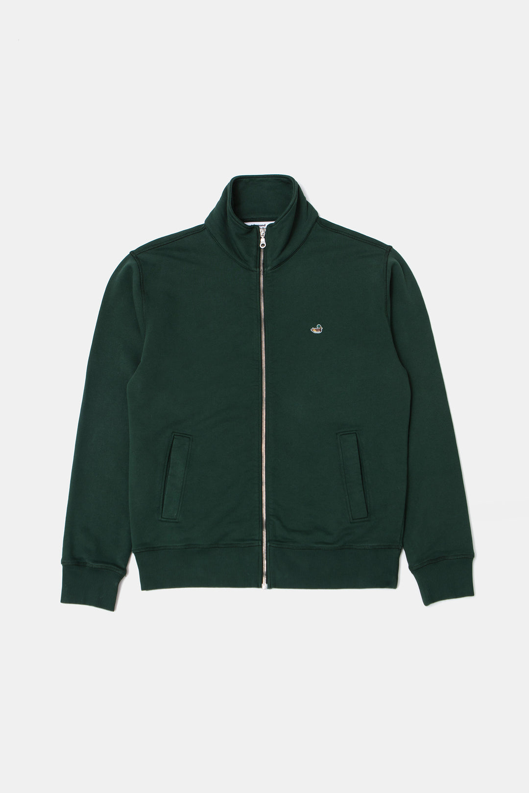Edmmond Duck Zip in Plain Dark Green | Buster McGee