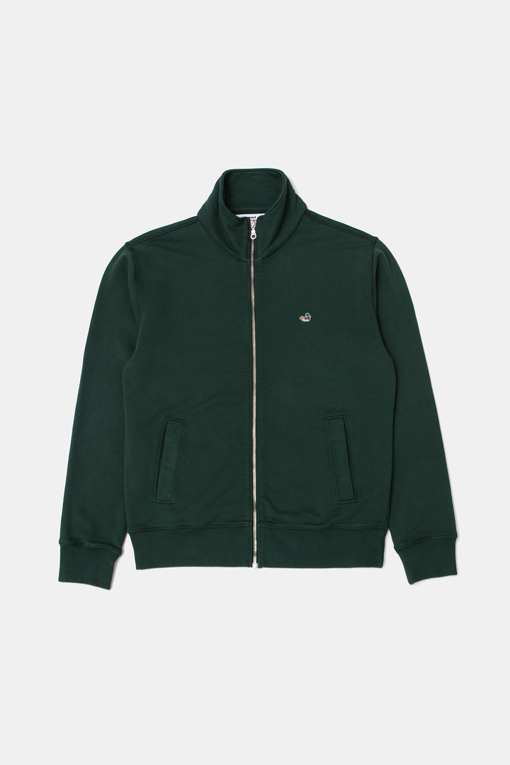 Edmmond Duck Zip in Plain Dark Green | Buster McGee