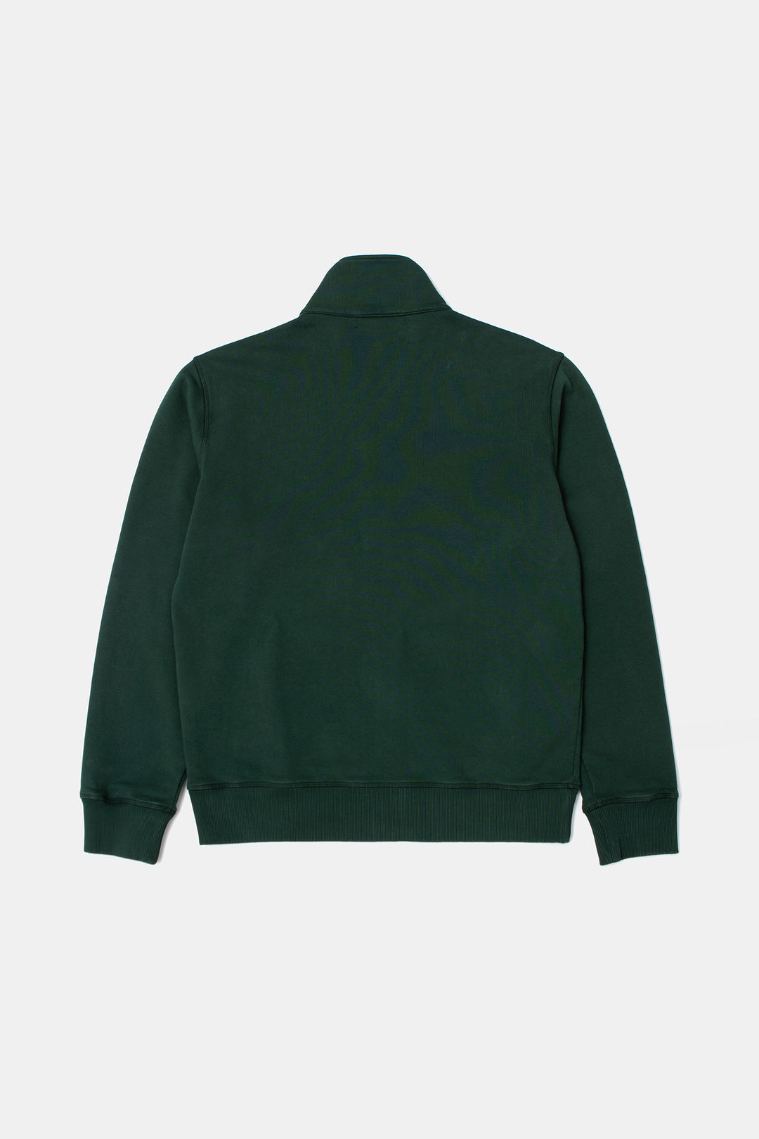 Edmmond Duck Zip in Plain Dark Green