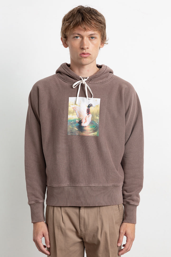 Edmmond Tour Hoody in Plain Chocolate | Buster McGee