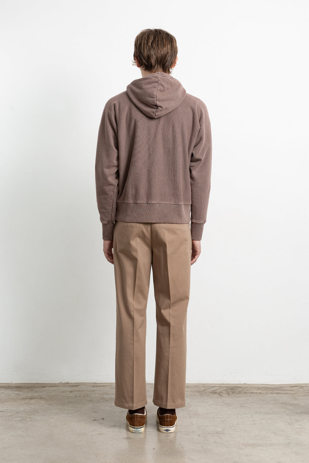 Edmmond Tour Hoody in Plain Chocolate